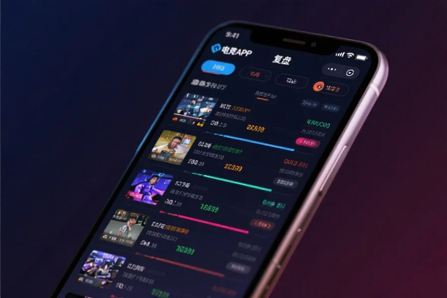 电竞APP复盘功能演示